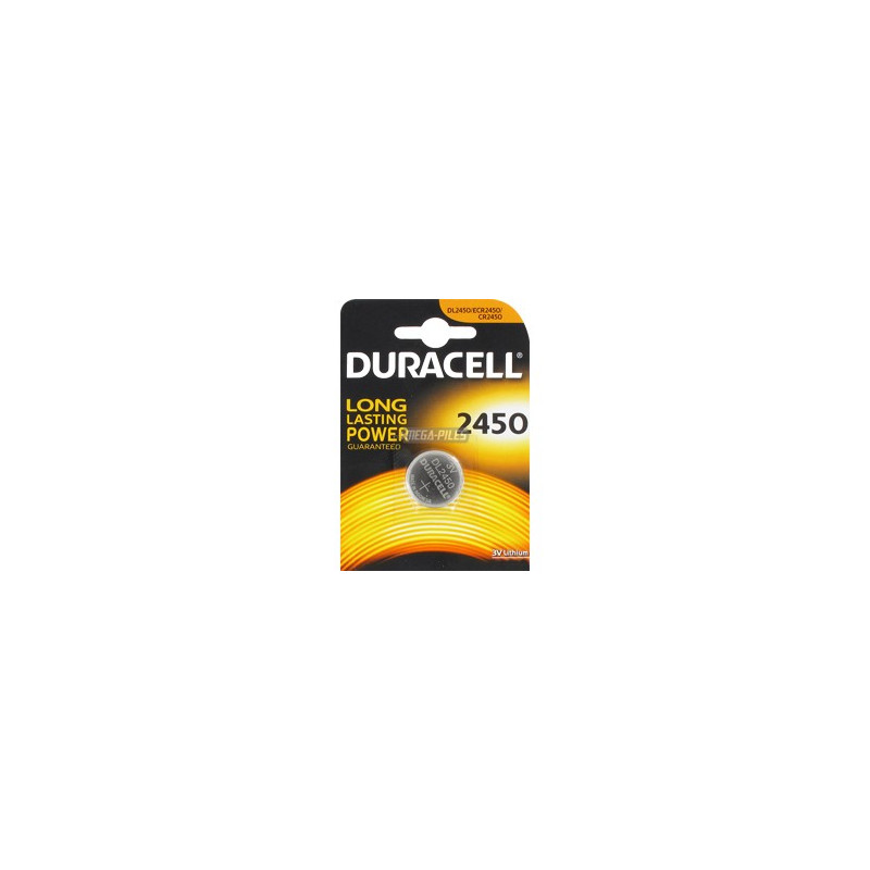 Piles Bouton Duracell 3V 2450 /1