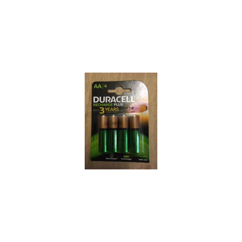 DURACELL HR06-AA RECHARGEABLE ULTRA /4  2500MAH