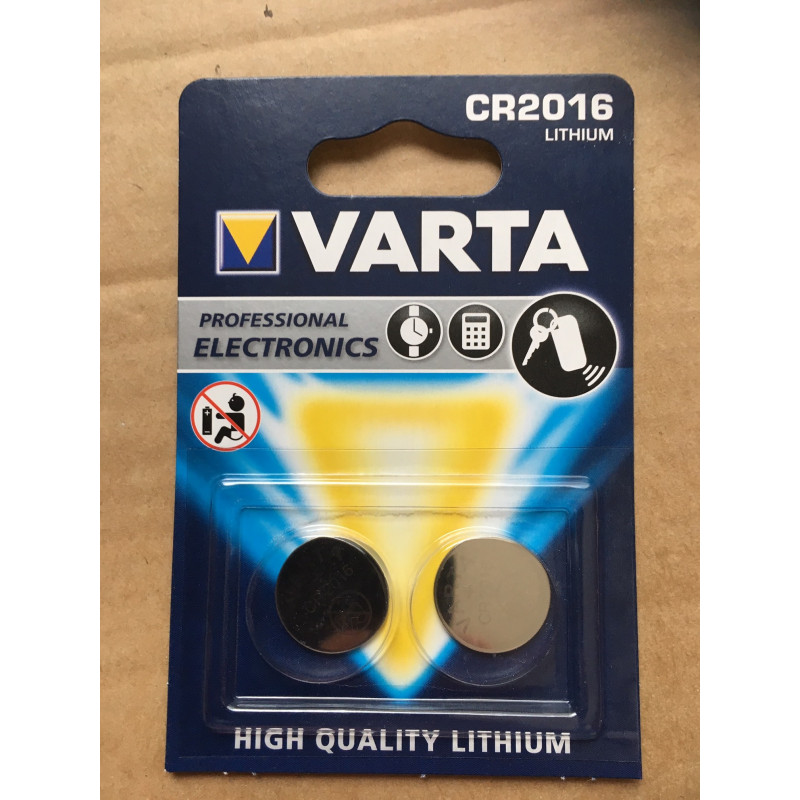 Piles Varta CR 2016 Blx2