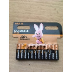 Piles Duracell Plus LR 06...