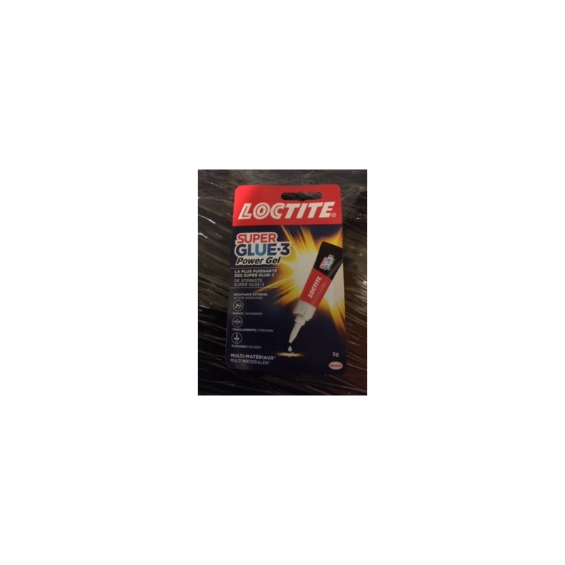 Loctite Super Glue 3 Power Gel 3g CTN 12