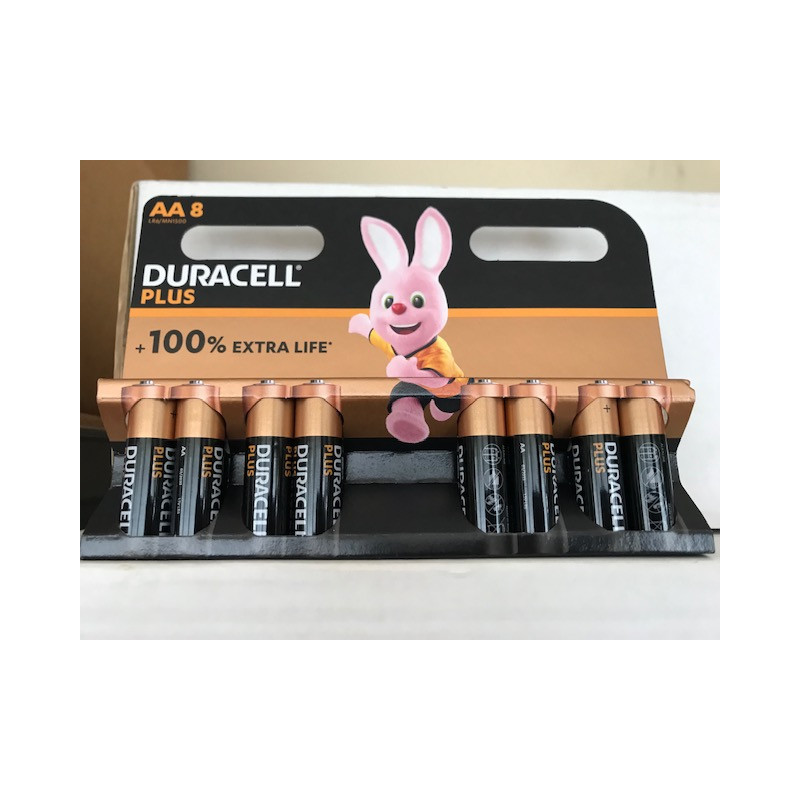 DURACELL ML PLUS MN1500 AA 1.5V Blister de 8