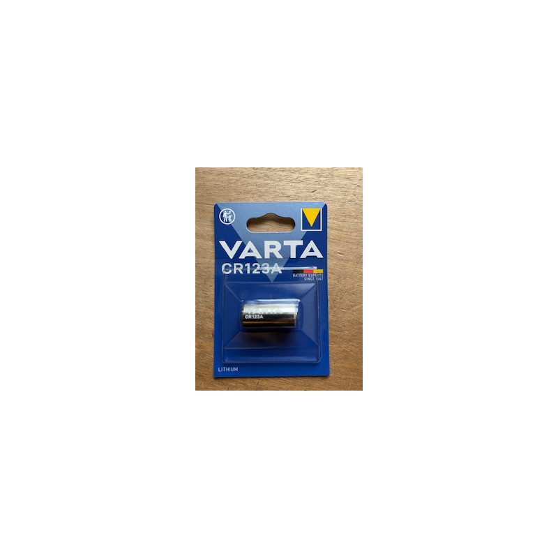 VARTA 6205 CR123A LITHIUM 3V Blister 1