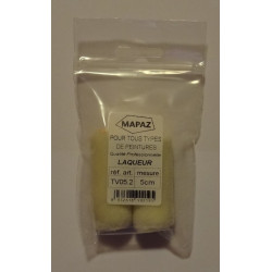 2 Mini Manchons Laqueur 5cm