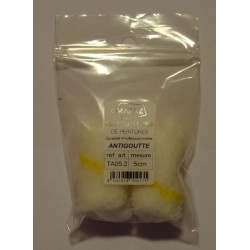 2 Mini Manchons Antigoutte 5cm