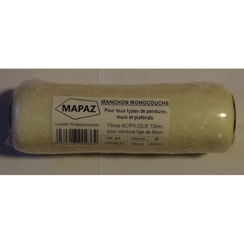Manchon Monocouche Acrylique 18cm