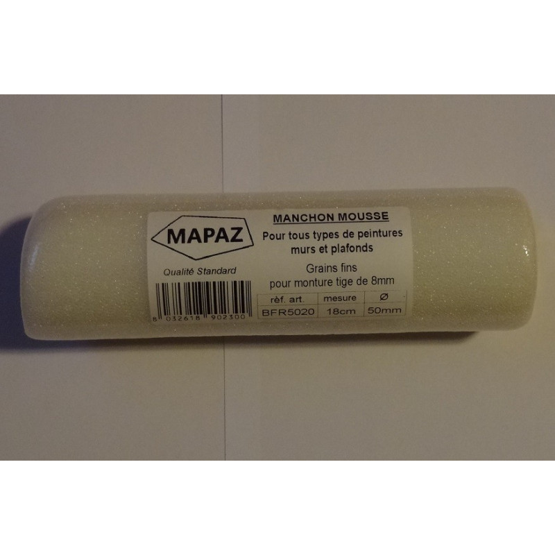Manchon Mousse Grain Fin 18 cm
