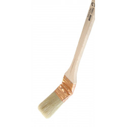 Pinceau plat coudé chant...