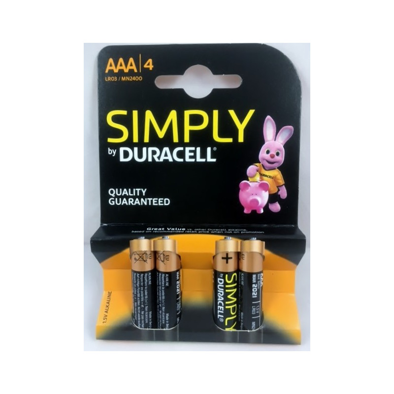 Pile Duracell Simply LR3/4