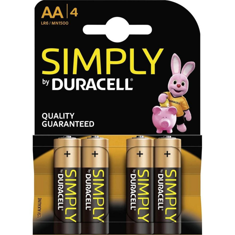 Pile Duracell Simply LR6 /4